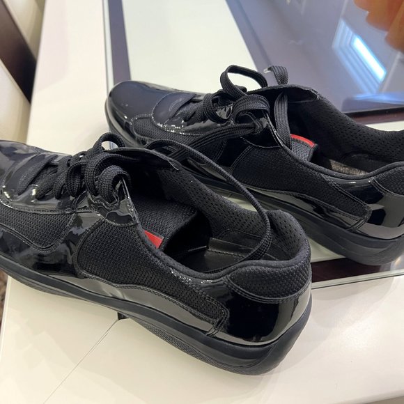 Prada Leather Americas Cup Original Men's Casual Shoes! - Picture 6 of 16